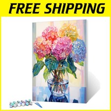DIY Flower Painting Kit with Acrylic Colors