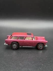 VINTAGE 1969 RED LINE HOT WHEELS  CHEVY CLASSIC NOMAD HOT PINK