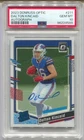 2023 Donruss Optic Dalton Kincaid Rated Rookie Autograph RC Auto #/199 PSA 10