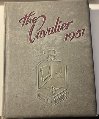 1951 Cavalier Yearbook-George Washington High School-Danville VA Virginia