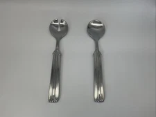 2 Lenox Large Salad/ Serving Spoons 12 3/4” L