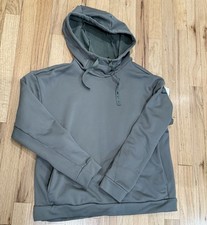 Nike One Women Therma Green Fleece Training Hoodie Sweatshirt Small S