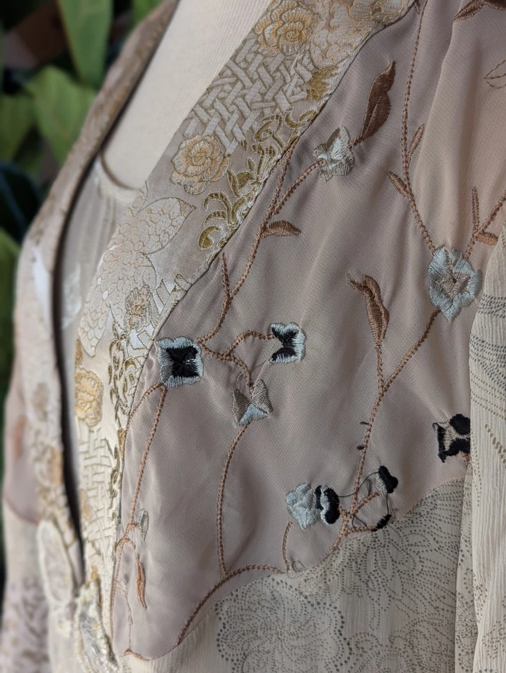 Juego de 2 piezas Spencer Alexis para mujer L verde hada boho romántica cabaña femenina Foto 4 de 4