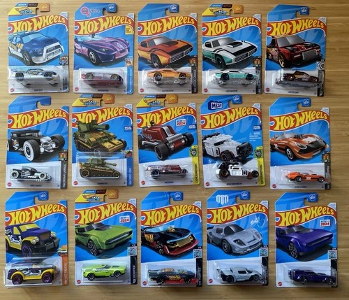 LOT OF 15 HOT WHEELS VEHICLES COLLECTION VINTAGE RARE NO RESERVE AUCTION 4