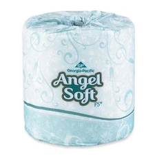 Angel Soft Ps Bathroom Tissue - 2 Ply - 450 Sheets/roll - 20 / Carton - 4" X