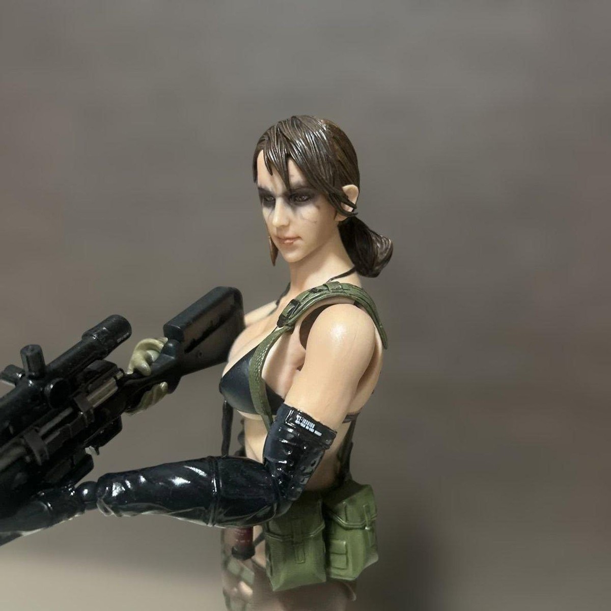 Play Arts Kai Quiet MGSV The Phantom Pain Action Figure Square