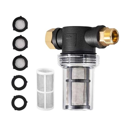 #ad #ad Plastic Metal Inline Water Filter Garden Pressure Washer 40 Mesh 100 Mesh Screen $17.99