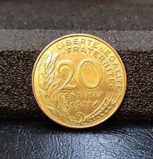 Coins Circulated Coin France 20 Centimes 1981
