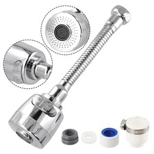 Flexible Kitchen Tap Head Water Saving Faucet Extender Sink Spray Aerator Home