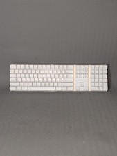 Tested Apple Wireless Keyboard A1016 White English Layout w/ Numeric Keypad