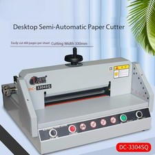 Electric Paper Cutter Thick-layer Paper Cutting Machine for Business Cards