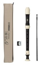 Yamaha YAMAHA Soprano Recorder German type YRS-323 Ebony-style finger stick