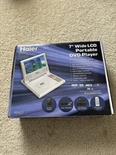 Haier Portable DVD Player 7 in LCD TFT Screen PDVD770 w Accessories Remote