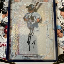 /20 Yuhei Nakamura bbm glory 2025 Swallows