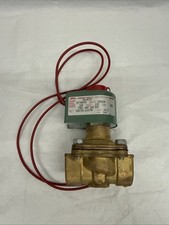 Asco Red hat Solenoid Valve 8210C35 3/4" 120/60V Air Gases Water Oil