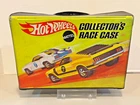 Vintage HOT WHEELS COLLECTOR'S RACE CASE * MUSTANG & FIREBIRD * Really Clean Set