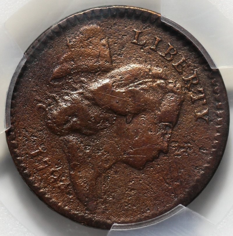 1794 Liberty Cap Half Cent (C-9) - High Relief - PCGC Fine Details - 1 ...