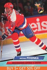 1992-93 Ultra #237 Michal Pivonka Washington Capitals Hockey
