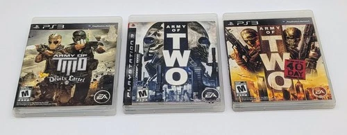 Army of Two , Army Of Two 40th Day And Army Devils Cartel Lot PlayStation 3 PS3