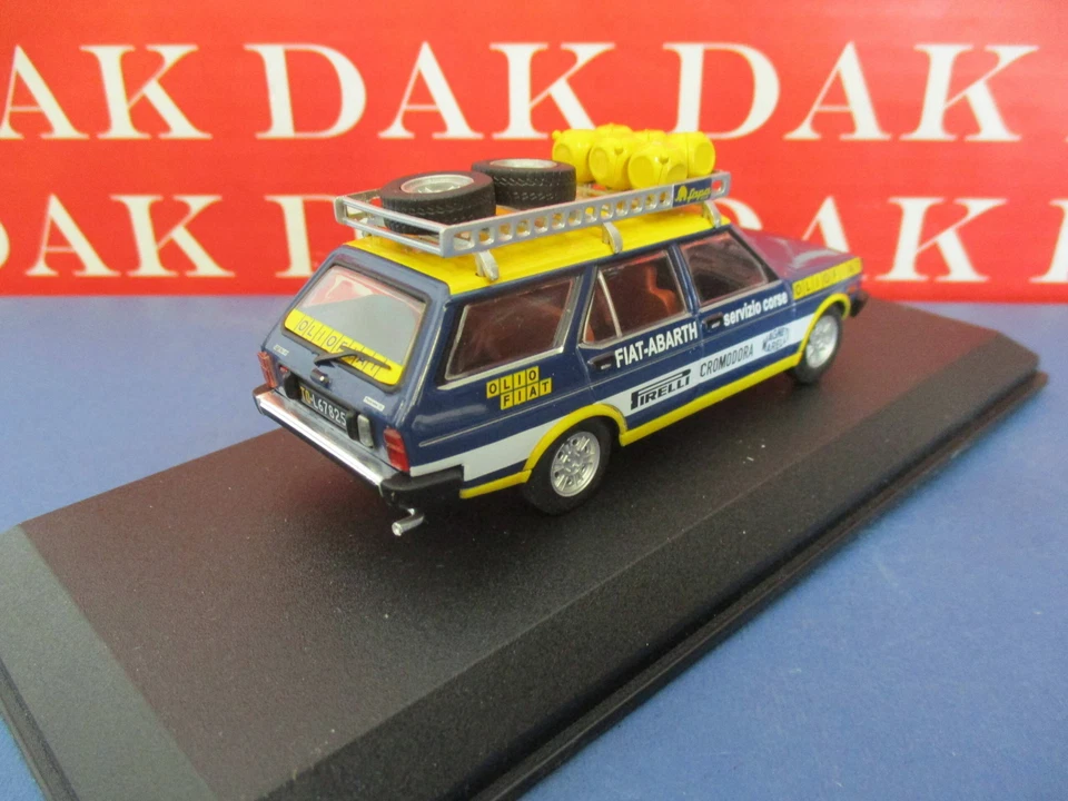 Die cast 1/43 Modellino Auto Fiat 131 Panorama Assistenza Rally Olio Fiat 1976 - Immagine 3 di 4