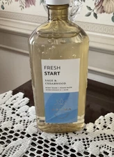 Bath & Body Works Aromatherapy  FRESH START Sage/Cedarwood Body Wash 10 Oz New