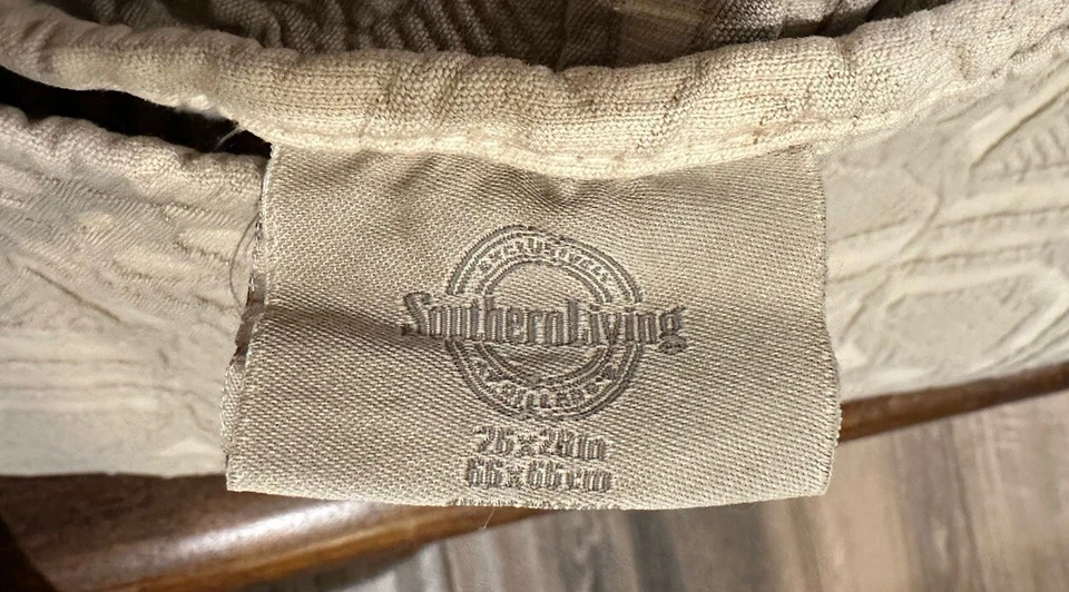 Southern Living Lancaster Heirloom King Hummus 100% Cotton Euro Pillow Sham - Image 4 of 4