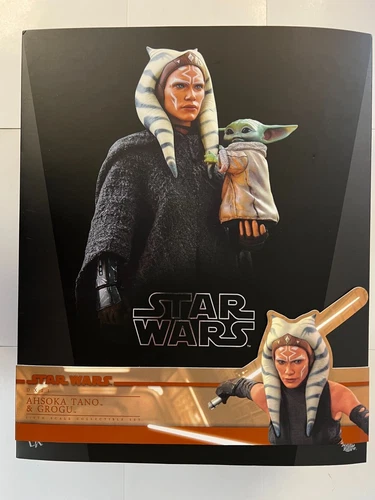 Hot Toys DX021 ~ Star Wars The Mandalorian ~ AHSOKA TANO & GROGU ~ 1/6th Scale