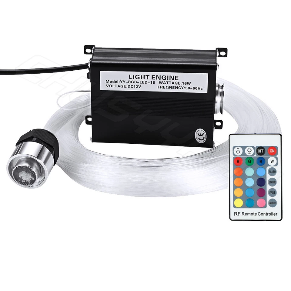 300X Kit de luces estrella para techo de coche/hogar luces de techo centelleantes de fibra óptica Foto 2 de 4