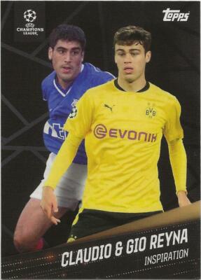 2021 Topps Giovanni Reyna 直筆サインカード レイナ① 2021 Topps X Giovanni Reyna American Dream CLAUDIO & GIO REYNA