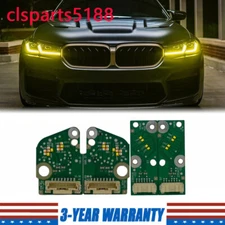 CSL Yellow Angel Eye DRL LED boards For BMW F90 G30 LCI M5 5 SERIES 2021-2023
