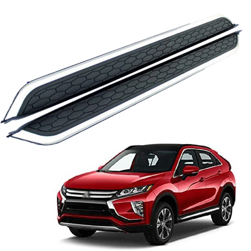 2Pcs Side Step Running Board Nerf Bar Fit for Mitsubishi Eclipse Cross 2018- 2023 | eBay