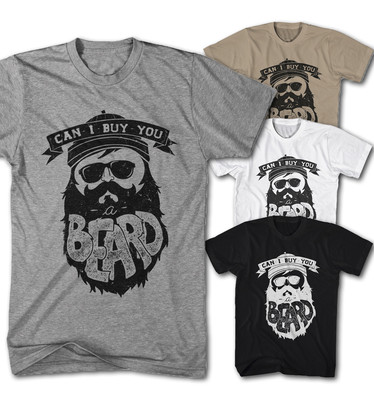 Men's T-Shirt Buying a Beard Hipster Beard Fashion Viking New S-5XL CB1016