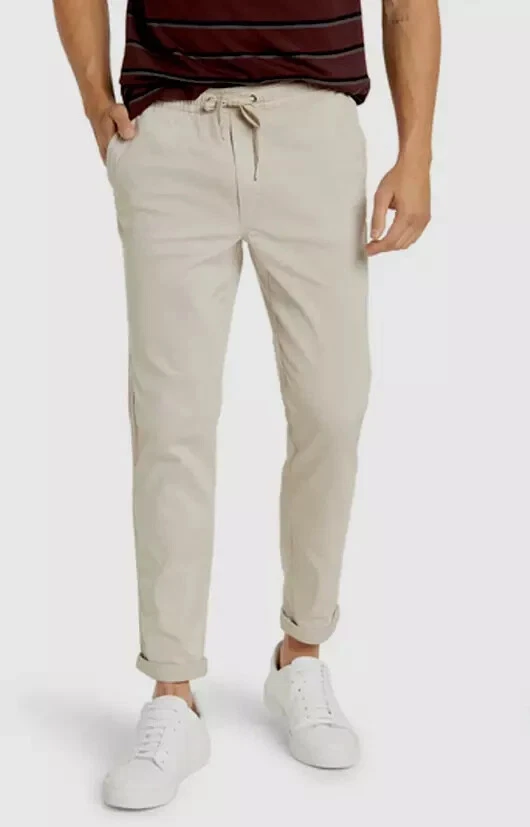 HUDSON Track Trouser Rolled Cuff Pants Peyote S NWT $215