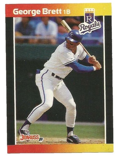Baseball Vintage Années 1990 Signé George Brett - Dans étui Plastique Wilson - Sans Certificat - Excellent Condition