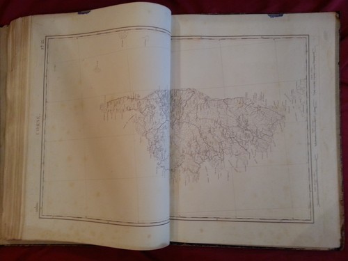 28 Grandes Cartes de la FRANCE Année 1852 - Picture 3 of 10