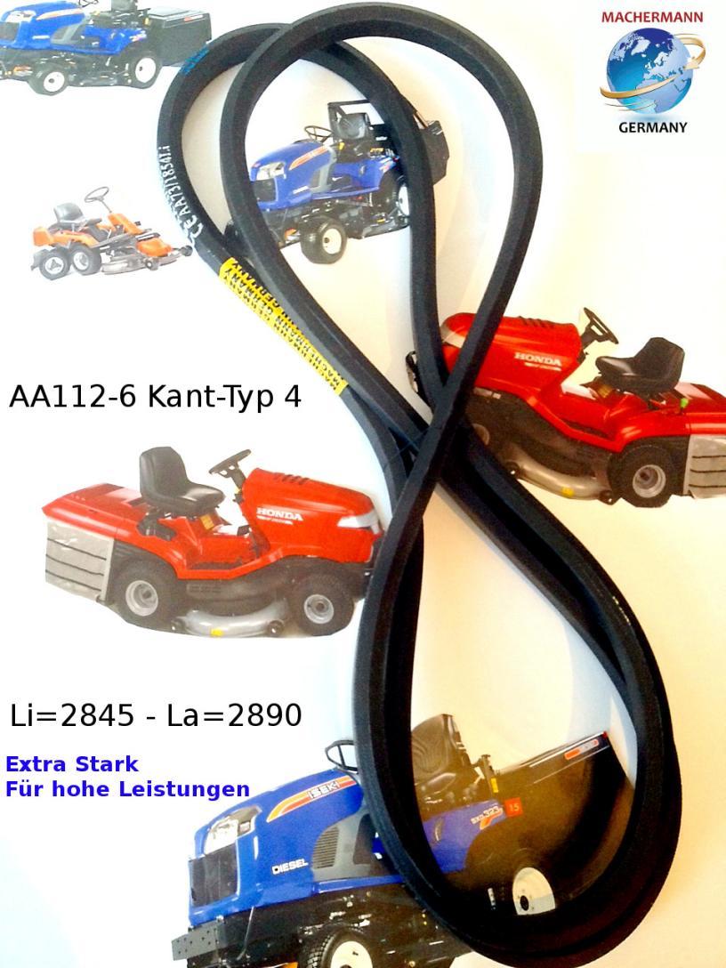 SECURA Keilriemen Für Gardol Mähwerke - 289cm Mähwerksriemen Ersatz