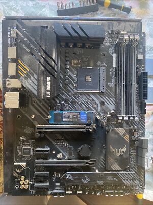 ASUS TUF Gaming B550-Plus AM4 ATX Motherboard, for parts only