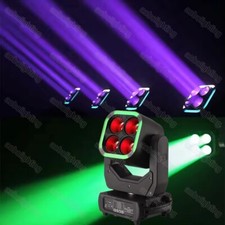 DJ Stage 64 1.5W RGB LED  4 60w rgbw 4in1 Led Wash Moving Head Zoom Beam Lights