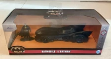 NEW Jada Toys 31704 Batman 1989 BATMOBILE 1:32 Scale DieCast Vehicle & Figure