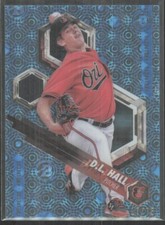 2018 Bowman High Tek Pattern 1 Circles Ocean Blue Tidal Diffractor D.L. DL Hall