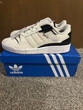 adidas Forum Exhibit Low Off White Black H01914 Size 10 Brand New with Box