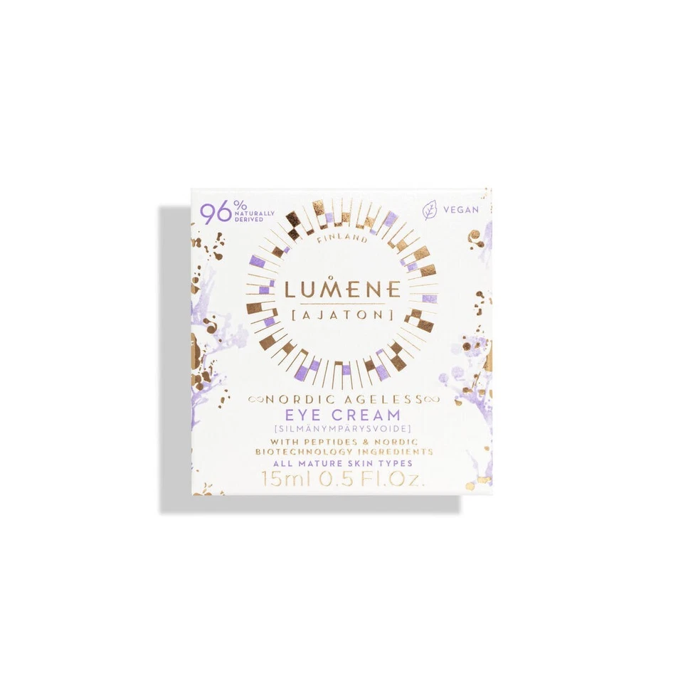 Lumene Nordic Ageless [Ajaton] Radiant Youth Eye Cream 15 ml / 0.5 Fl.Oz. - Image 4 of 4