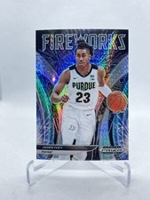 2022-23 Panini Prizm Draft Picks Fireworks Hyper Jaden Ivey #FW-JI Rookie RC