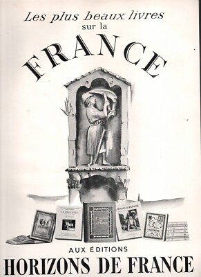 AD PUBLICITE EDITIONS HORIZONS DE FRANCE