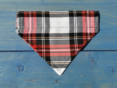 Bandana Per Cani PLAID, Bandana A Quadri, Diapositiva Su Bandana