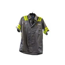 Hi-Vis Reflective Safety Sz M Gray Shirts Set Of 2 In VGUC!