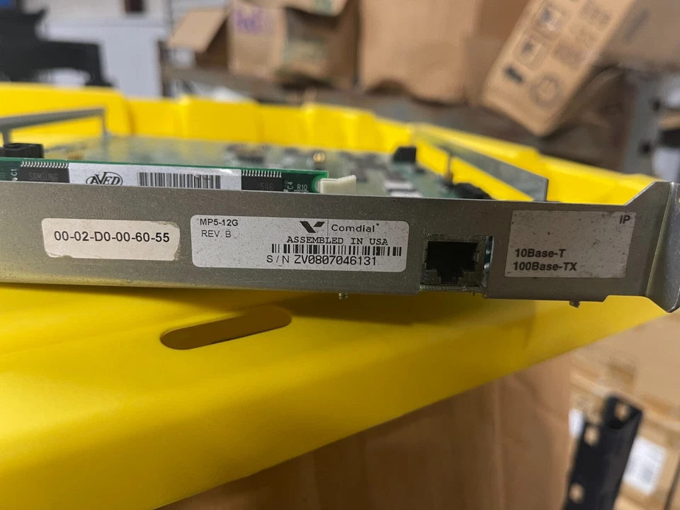 Comdial MP5-12G 12 Channel VoIP/SIP Circuit Card for MP5 - Image 2 of 2
