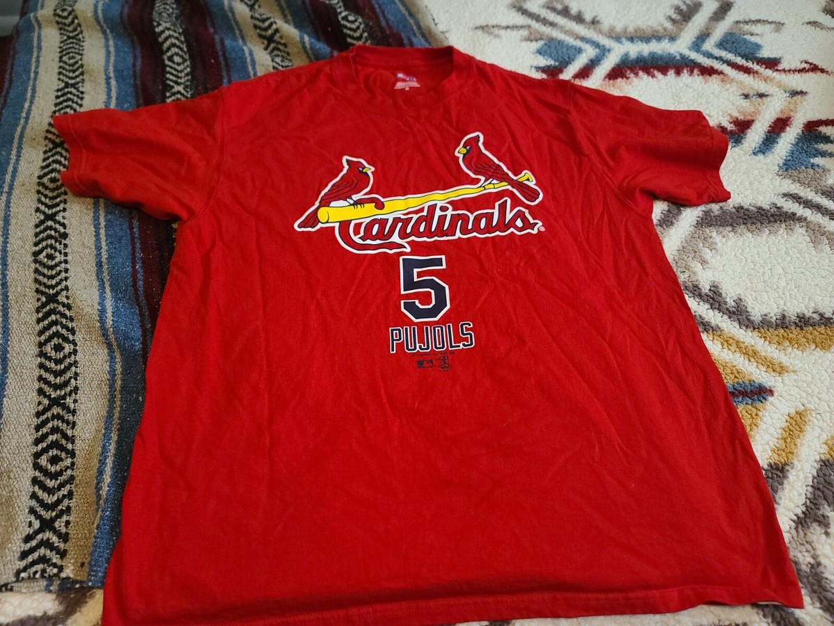 Cardinals Albert Pujols Shirt XL 2008