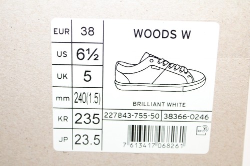 Levi's Woods Damen Sneaker Weiß EU Größe 38 Neu Rechnung MwSt - Bild 4 von 4
