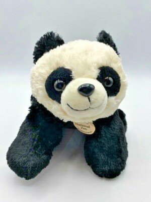  National Zoo Plush Giant Panda Stuffed Animal Wooden Tag 9'' Wild Republic New